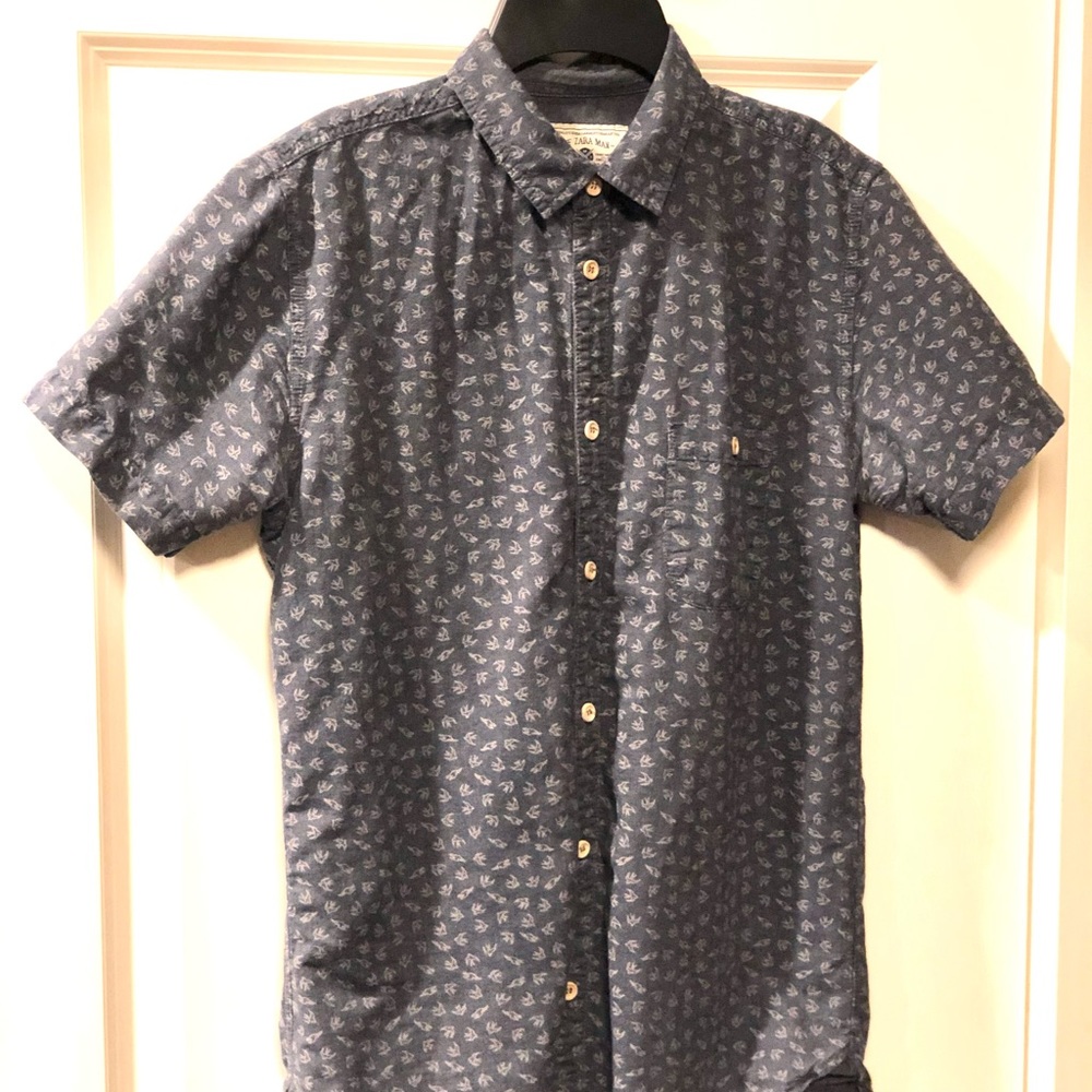 Men’s Zara Man Collard Shirt